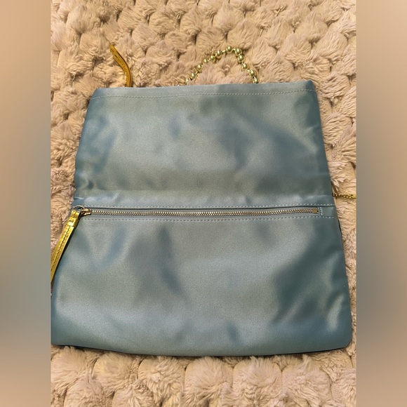 Authentic Coach Vintage Amanda Satin Fold over Flap Clutch Handbag! NWT - Picture 4 of 11